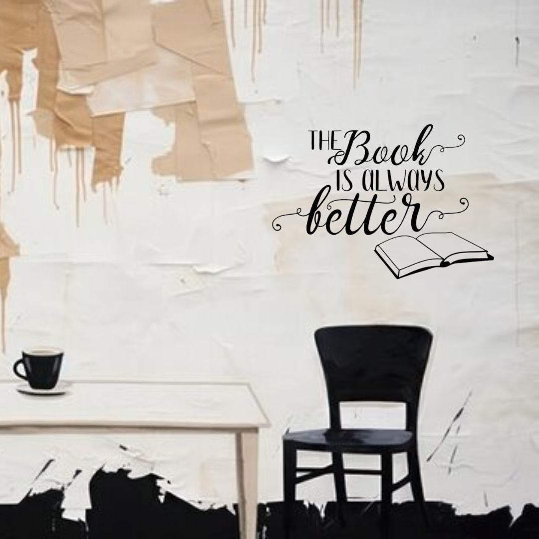 Books Lover Wall Decal