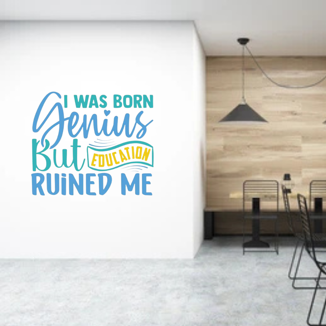 Genius Wall Decal