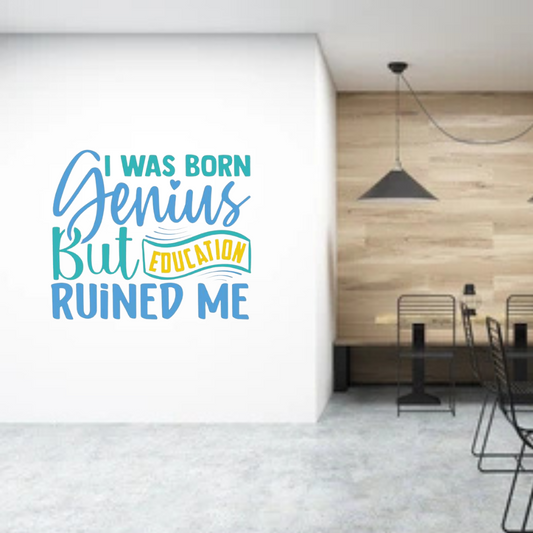 Genius Wall Decal