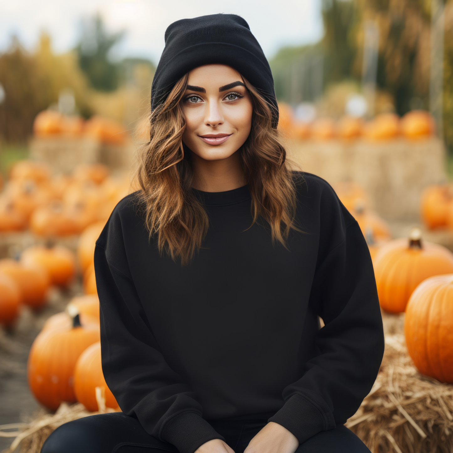 Spooky Girl Halloween Sweat Shirt