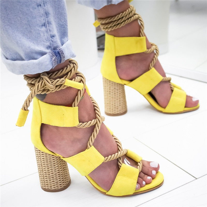 Summer Wedge Espadrilles Women Sandals