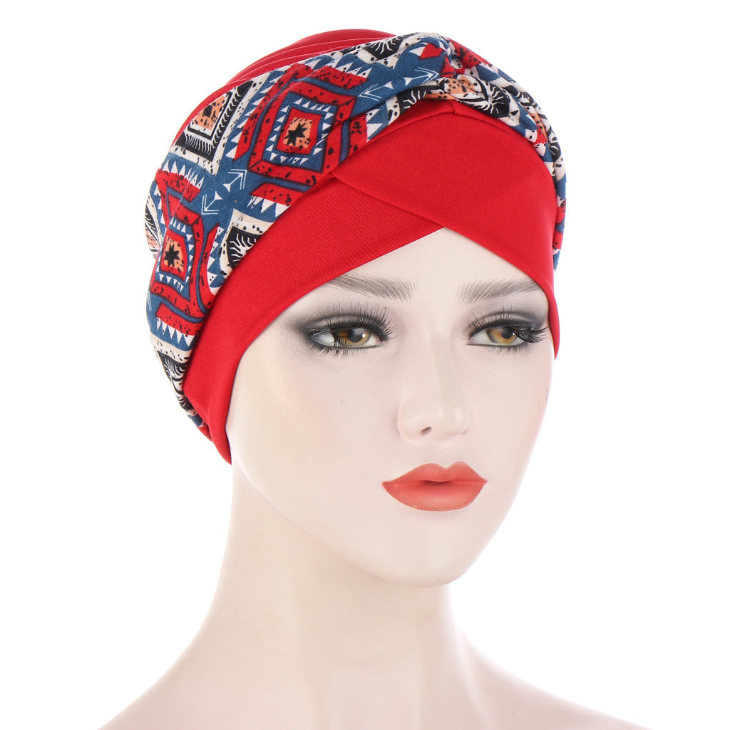 Flower Turban Hat Spot