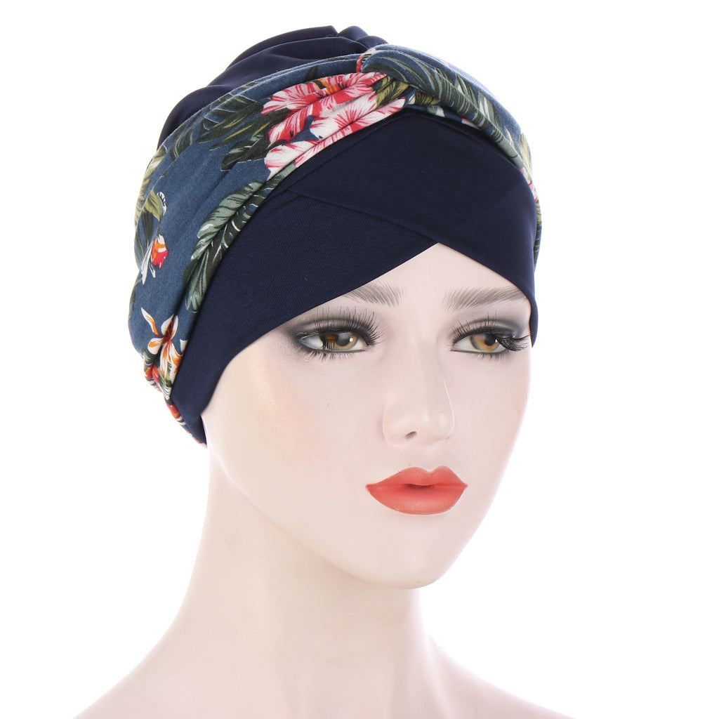 Flower Turban Hat Spot