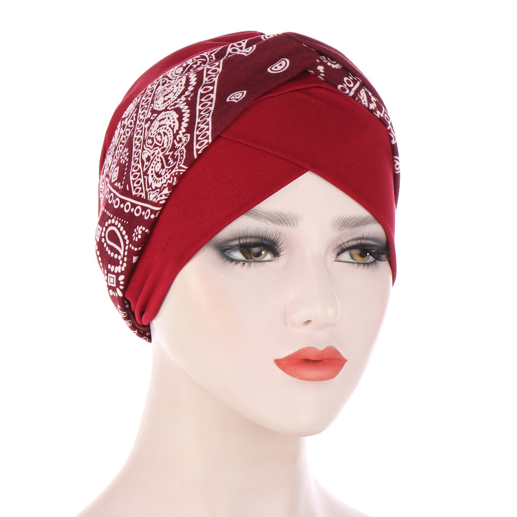 Flower Turban Hat Spot