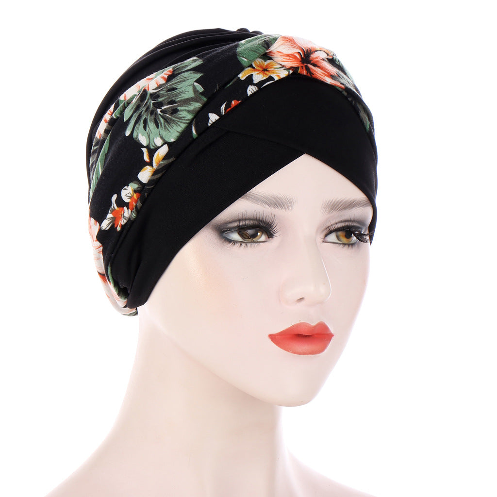 Flower Turban Hat Spot