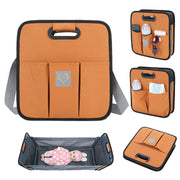 Fashion Portable folding Bed Baby Nappy  Bags