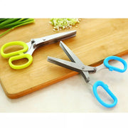 Stainless Steel Multifunction Five Layers Scissors Stainless Steel Cut Tools