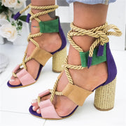 Summer Wedge Espadrilles Women Sandals