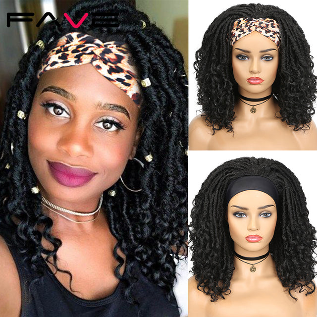 Fave Dreadlock Braided Headband Wigs