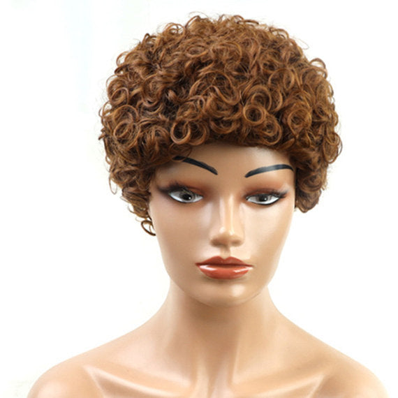 short kinky curly Wigs For Black Women