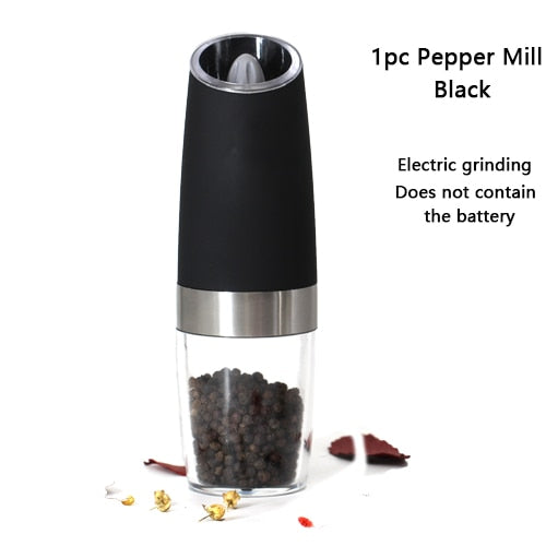Electric Automatic Mill Pepper and Salt Grinder LED