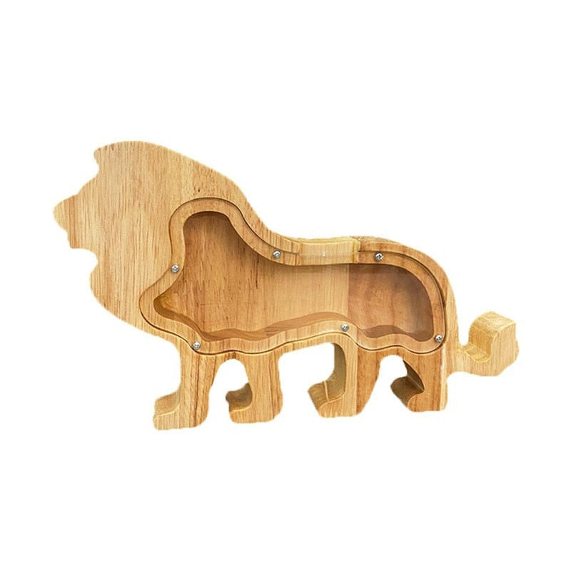 Wooden Piggy Bank