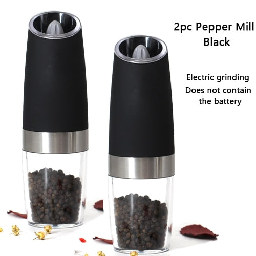 Electric Automatic Mill Pepper and Salt Grinder LED