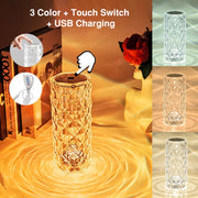 16 Colors Crystal Touch Lamp Light