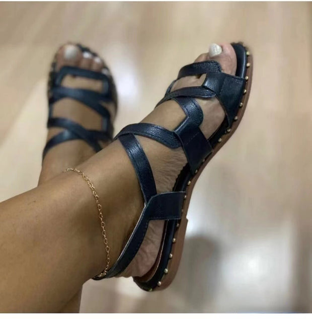 Open Toe Flat Casual Fashion Sandals