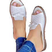 Bowknot Sandals Hollow Out