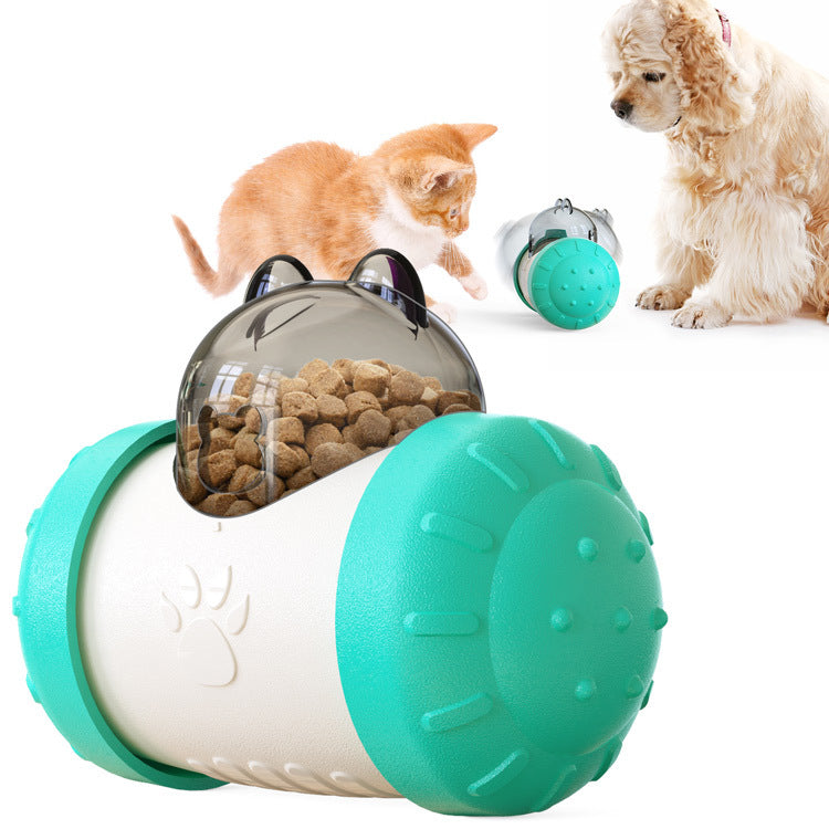 Pets Toys Dog Cat Leaking Food Ball Educational Interactive Toys Swing