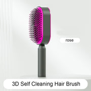 Self Cleaning  Anti-Static Hairbrush