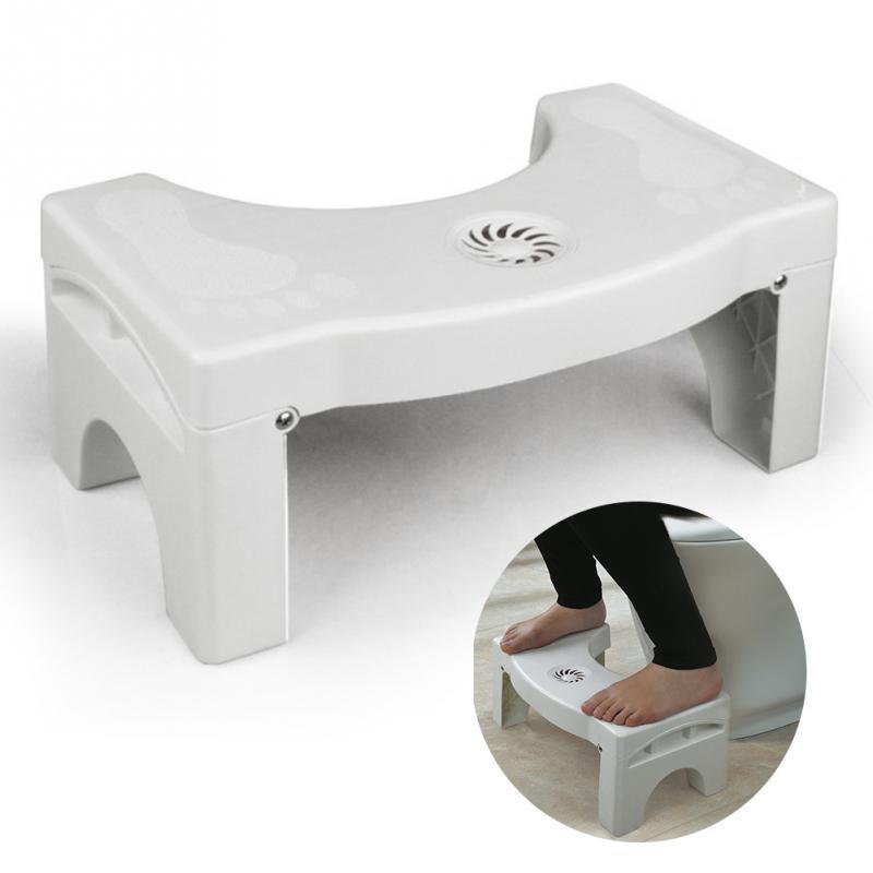 FOLDING MULTI-PURPOSE TOILET STOOL