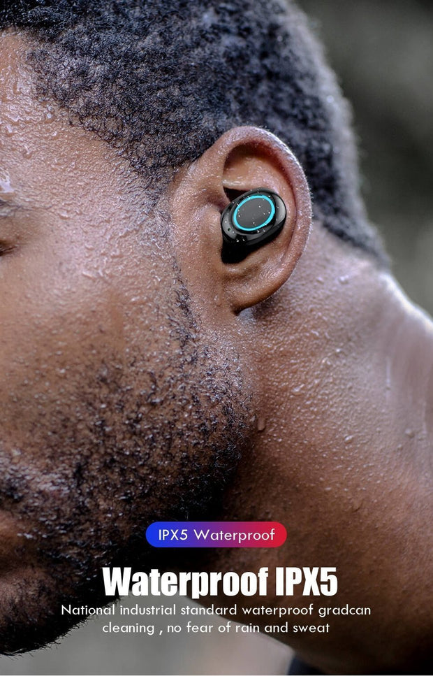TOUCH CONTROL WIRELESS EARBUDS WITH POWER BOX