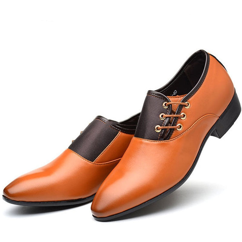 Italian men's leather shoes