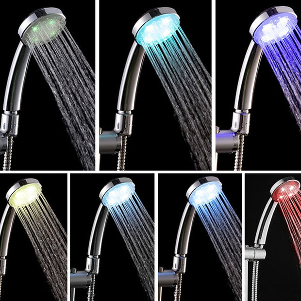 7 Color LED Shower Head