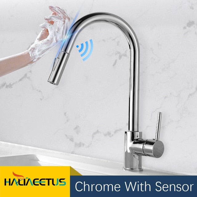 Pull-Out  Sensor Kitchen Faucet