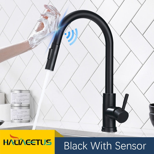 Pull-Out  Sensor Kitchen Faucet