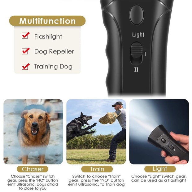 Pet Dog Anti Barking Training Device Trainer