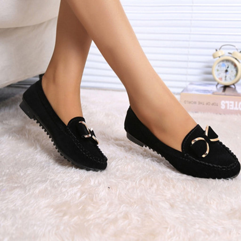 Lazy loafers Shallow Casual Slip On Shoes scarpe donna