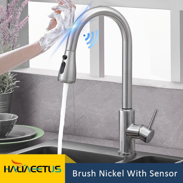 Pull-Out  Sensor Kitchen Faucet