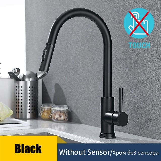 Pull-Out  Sensor Kitchen Faucet