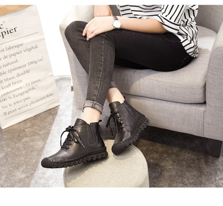 Fashion Handmade Warm Woman Boots