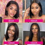 Straight Short Lace Front Human Hair