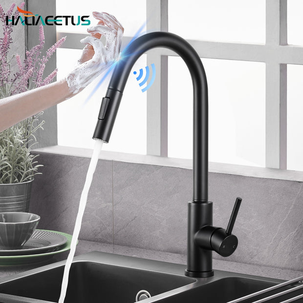 Pull-Out  Sensor Kitchen Faucet