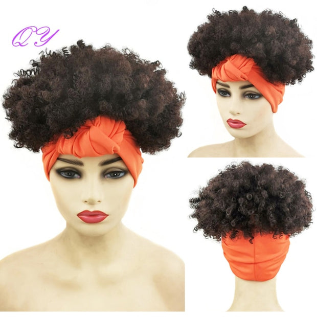 Headscarves Wigs Cosplay Fashion Women Hair Wig