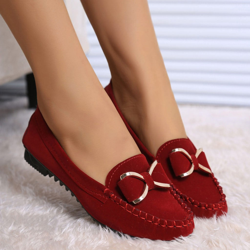 Lazy loafers Shallow Casual Slip On Shoes scarpe donna